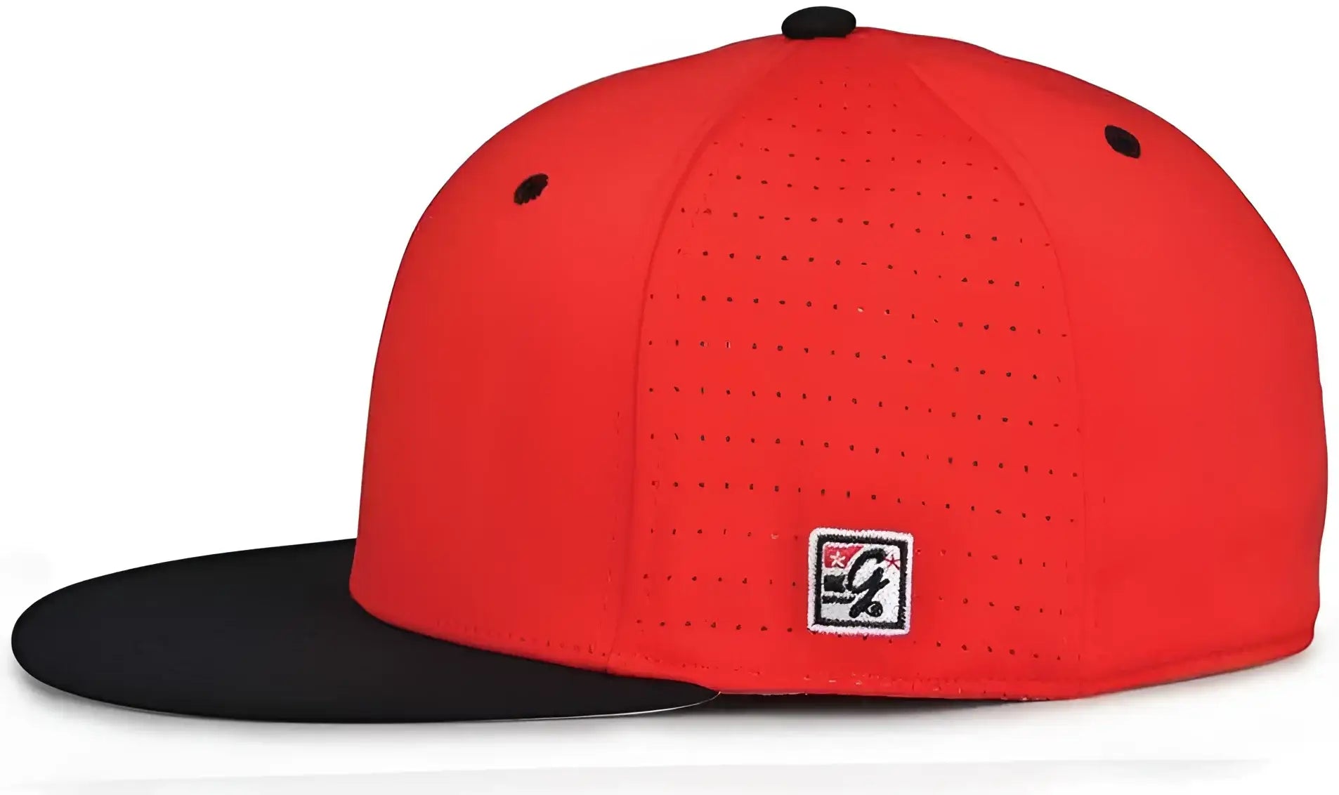 The Game GB998 Perforated GameChanger Cap - Red Black