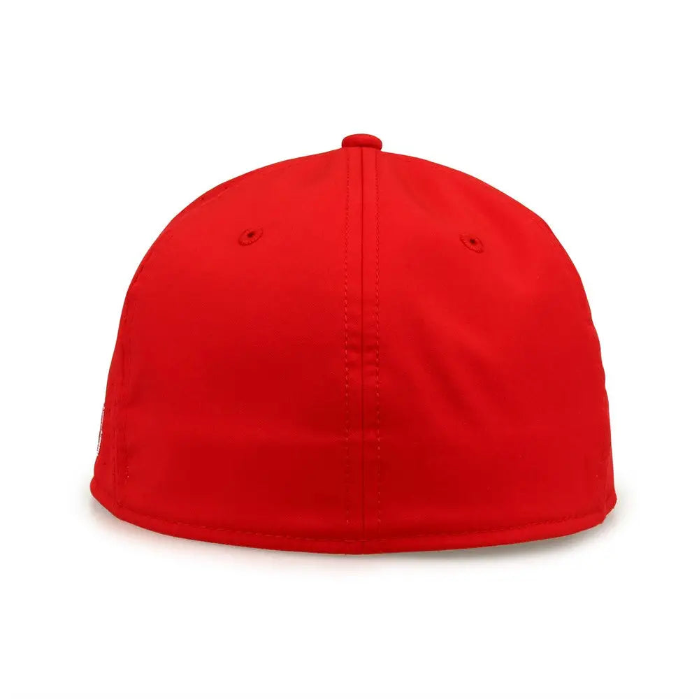 The Game GB998 Perforated GameChanger Cap - Red Gray
