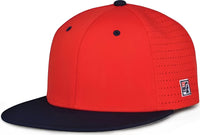 The Game GB998 Perforated GameChanger Cap Red Navy Red Navy / 6 1/2’’ 6 3/4’’