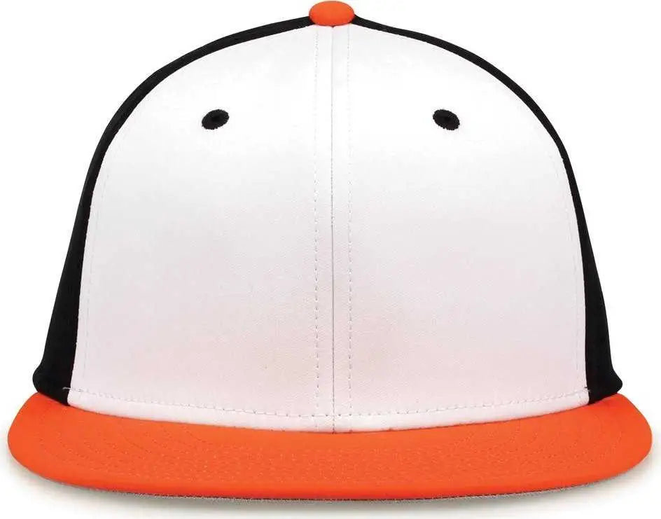 The Game GB998 Perforated GameChanger Cap - White Black Orange