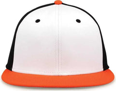 The Game GB998 Perforated GameChanger Cap White Black Orange