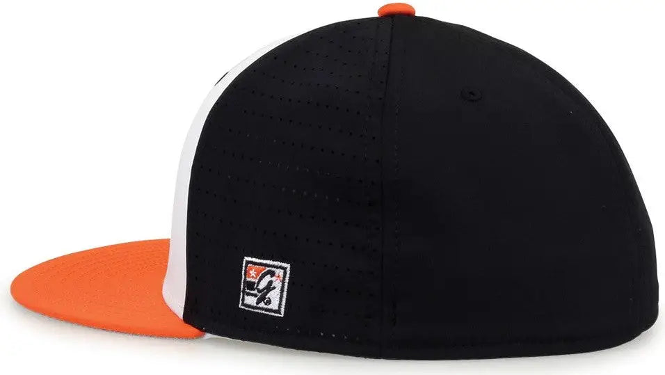 The Game GB998 Perforated GameChanger Cap - White Black Orange