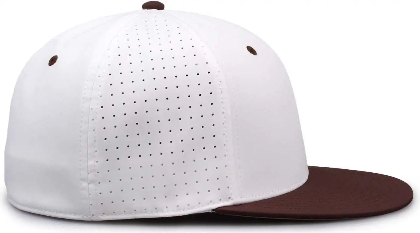 The Game GB998 Perforated GameChanger Cap - White Brown