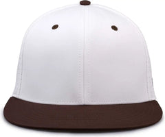 The Game GB998 Perforated GameChanger Cap White Brown