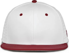 The Game GB998 Perforated GameChanger Cap White Cardinal