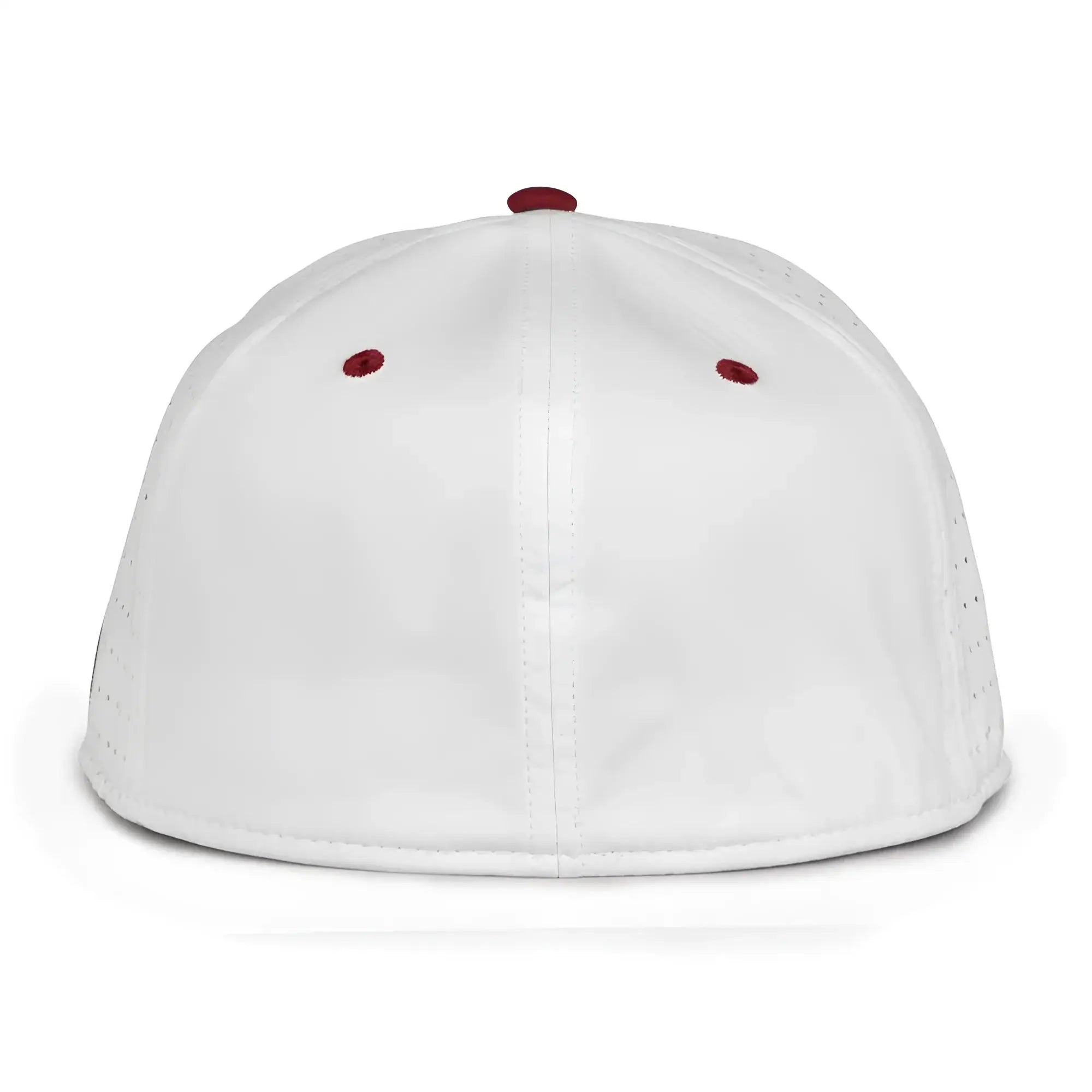 The Game GB998 Perforated GameChanger Cap - White Cardinal