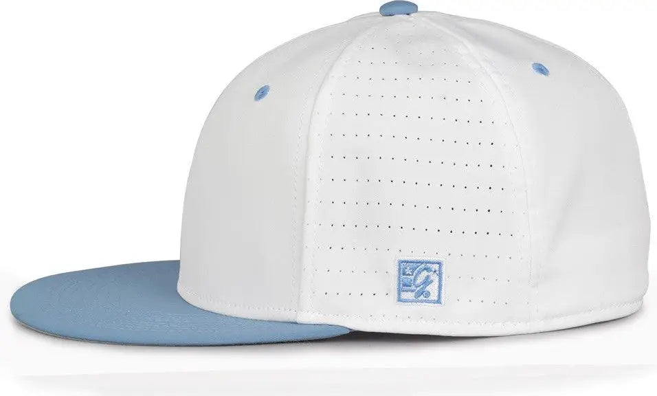 The Game GB998 Perforated GameChanger Cap - White Columbia Blue