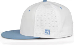 The Game GB998 Perforated GameChanger Cap White Columbia Blue