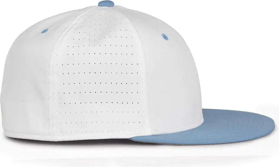 The Game GB998 Perforated GameChanger Cap - White Columbia Blue