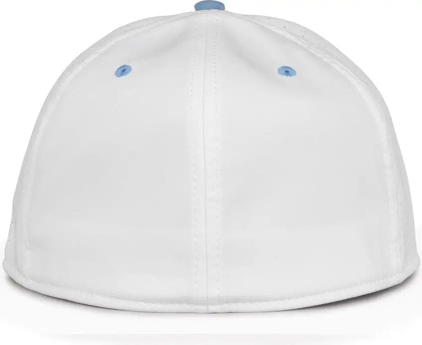 The Game GB998 Perforated GameChanger Cap - White Columbia Blue