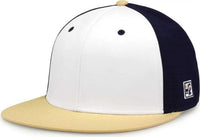 The Game GB998 Perforated GameChanger Cap White Navy Vegas Gold White Vegas Gold / 6 1/2’’ 6 3/4’’