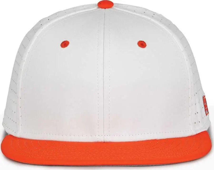 The Game GB998 Perforated GameChanger Cap - White Orange