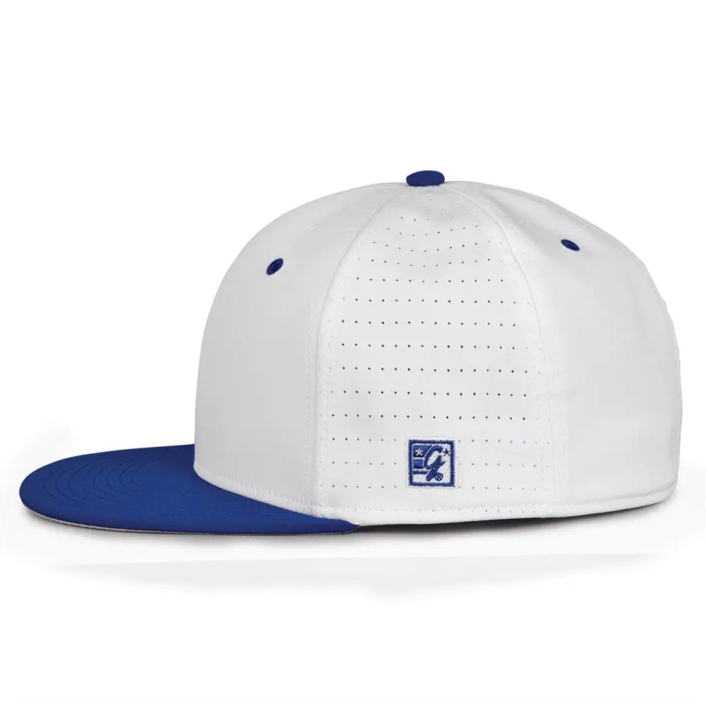The Game GB998 Perforated GameChanger Cap - White Royal