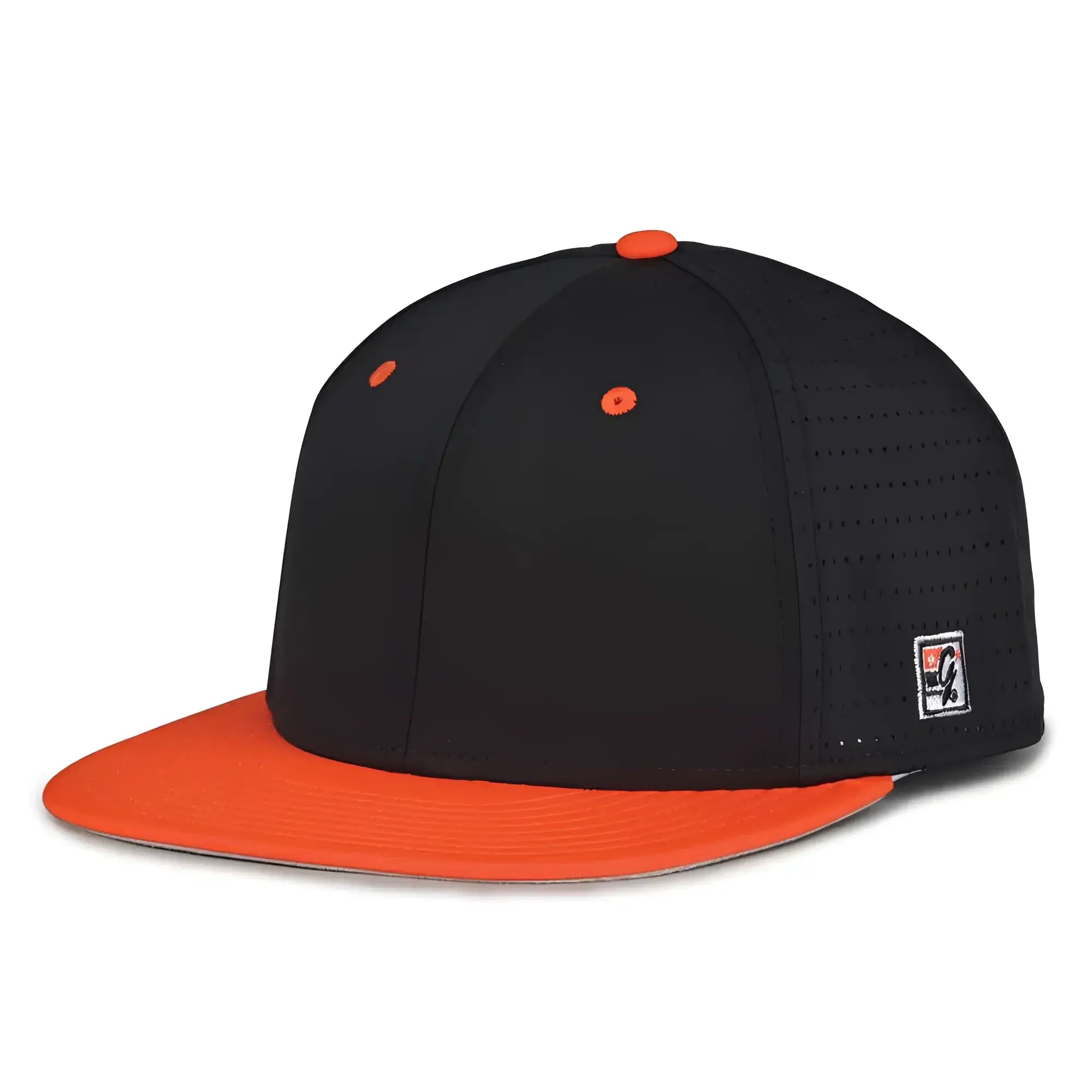 The Game GB999 Low Pro Perforated GameChanger Cap - Black Orange