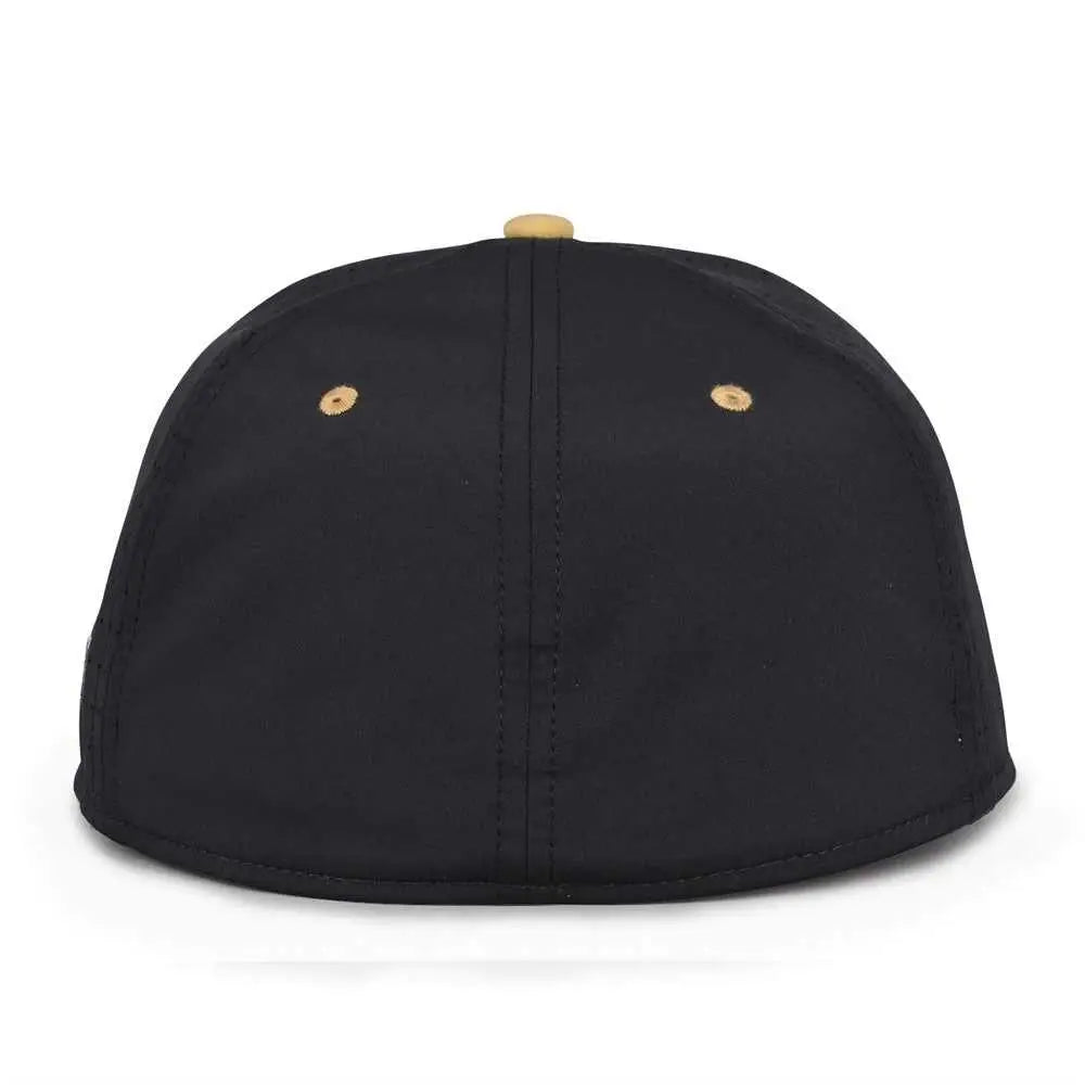 The Game GB999 Low Pro Perforated GameChanger Cap - Black Vegas Gold