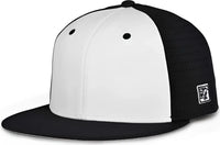 The Game GB999 Low Pro Perforated GameChanger Cap Black White Black White / 6 1/2’’ 6 3/4’’