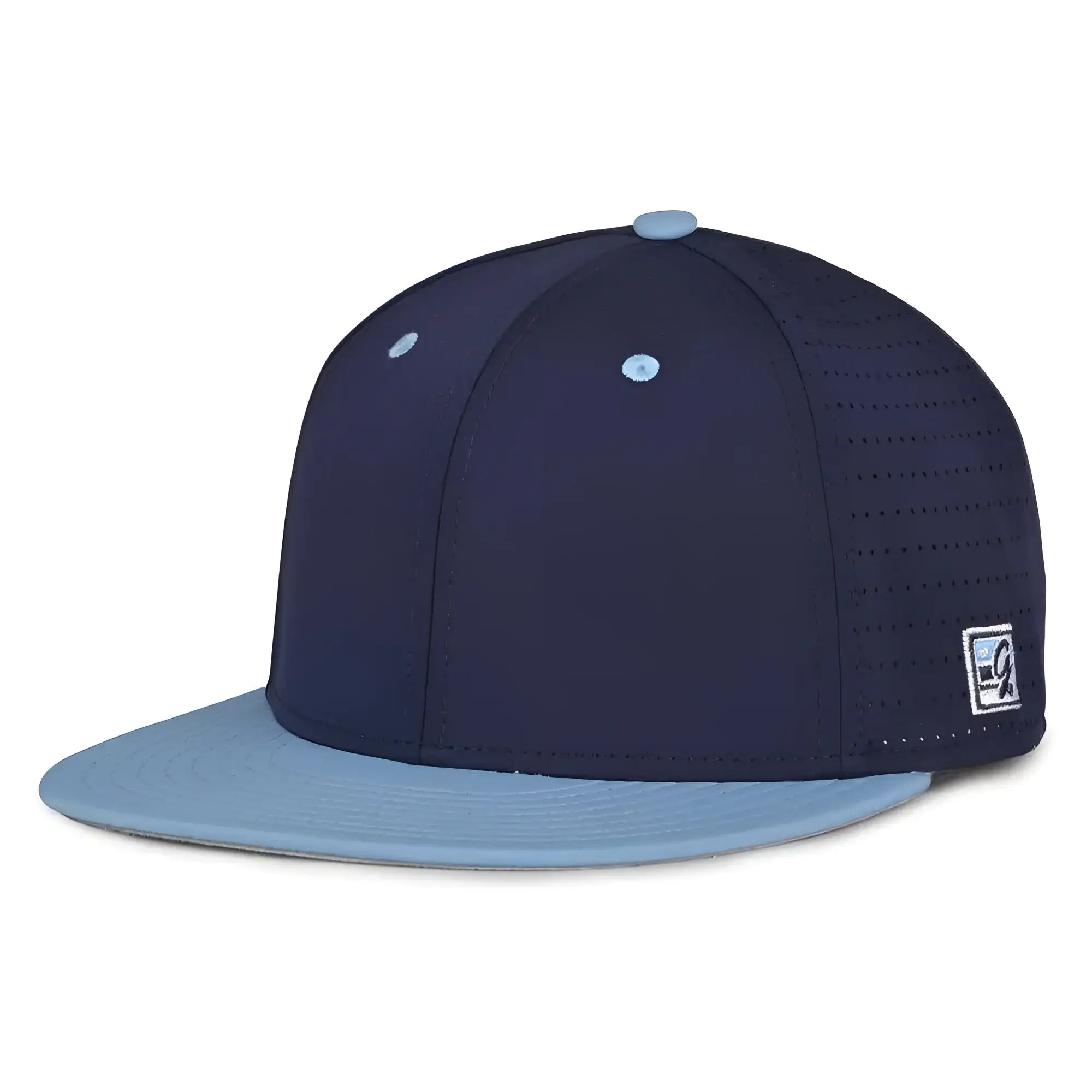 The Game GB999 Low Pro Perforated GameChanger Cap - Navy Columbia Blue