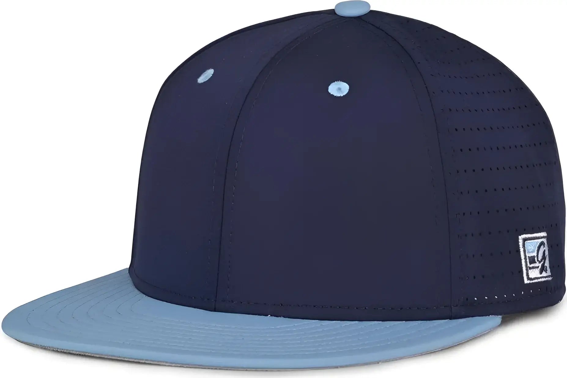 The Game GB999 Low Pro Perforated GameChanger Cap Navy Columbia Blue Navy Columbia Blue / 6 1/2’’ 6 3/4’’