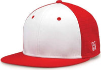 The Game GB999 Low Pro Perforated GameChanger Cap - Red White - Red White / 6 1/2’’ - 6 3/4’’