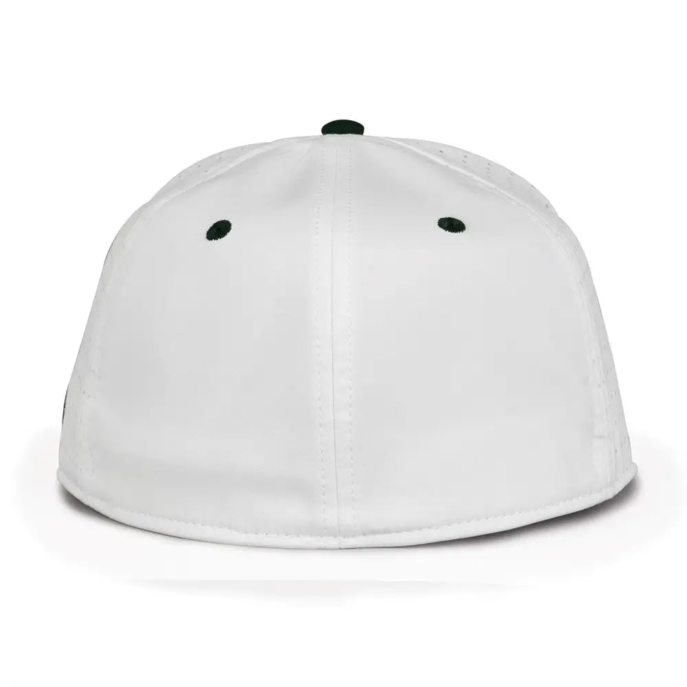 The Game GB999 Low Pro Perforated GameChanger Cap - White Dark Green
