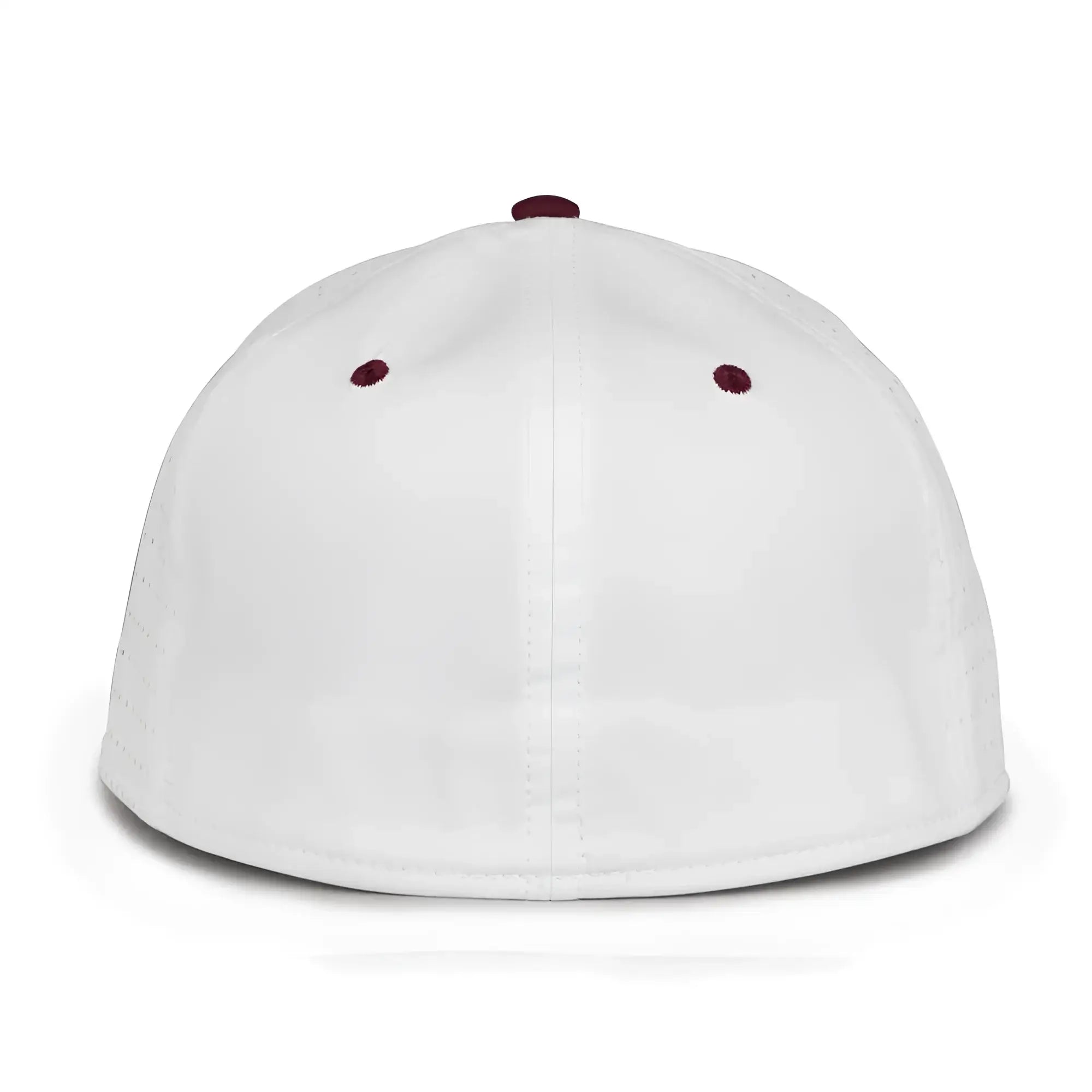 The Game GB999 Low Pro Perforated GameChanger Cap - White Dark Maroon