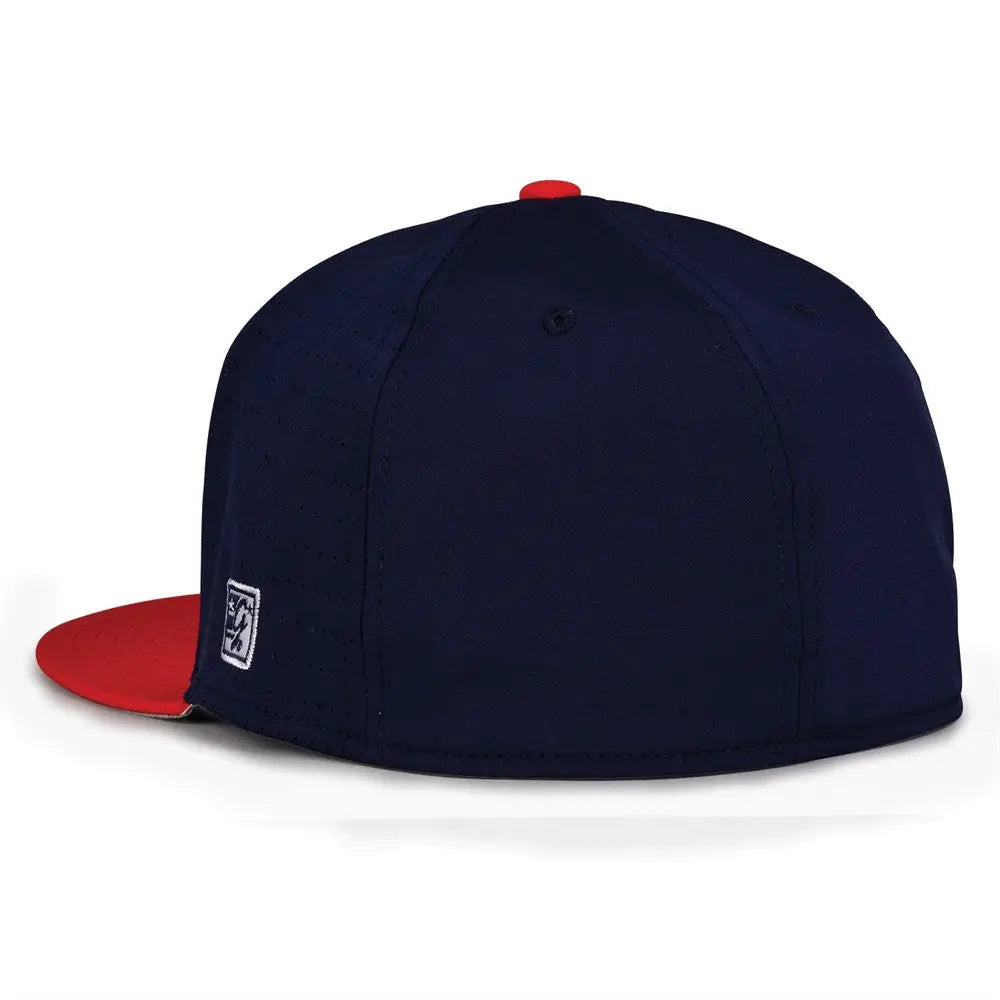 The Game GB999 Low Pro Perforated GameChanger Cap - White Navy Red