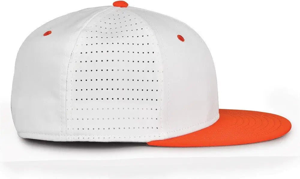 The Game GB999 Low Pro Perforated GameChanger Cap - White Orange