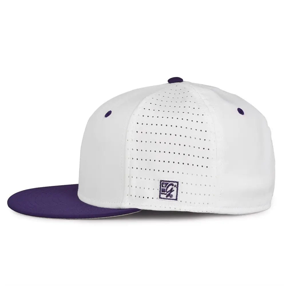 The Game GB999 Low Pro Perforated GameChanger Cap - White Purple