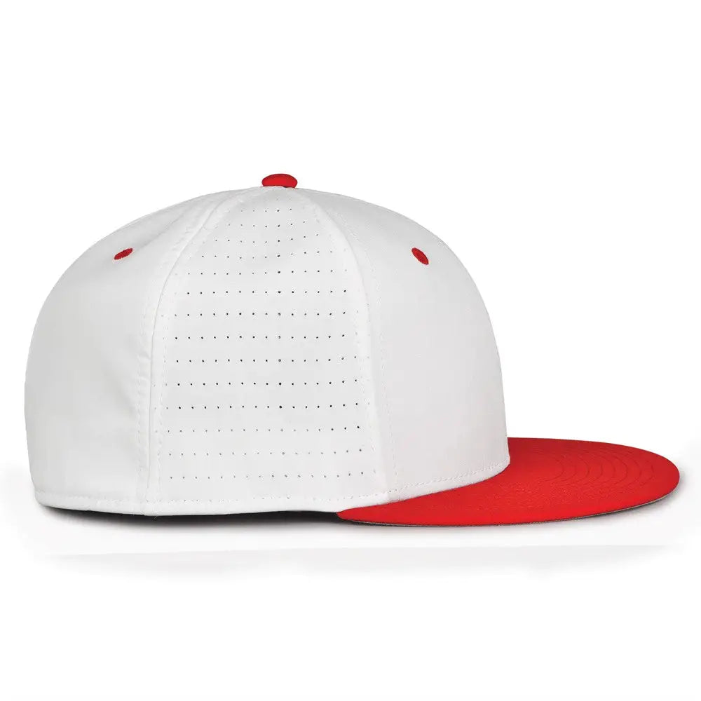 The Game GB999 Low Pro Perforated GameChanger Cap - White Red