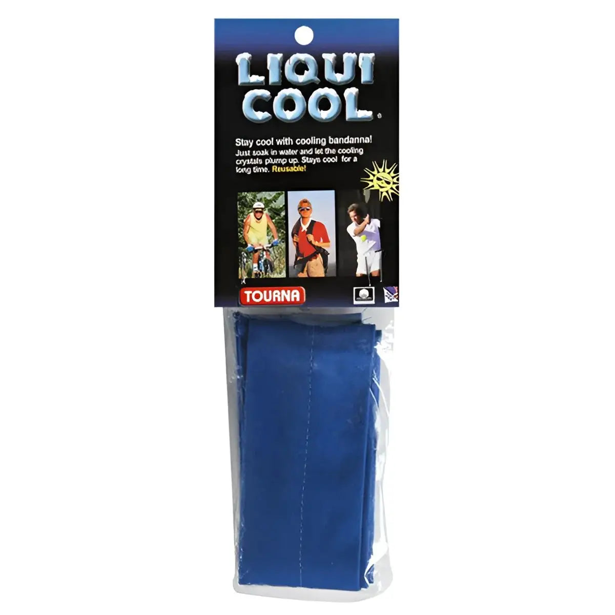 Tourna Liqui-Cool Bandana - Blue - Blue
