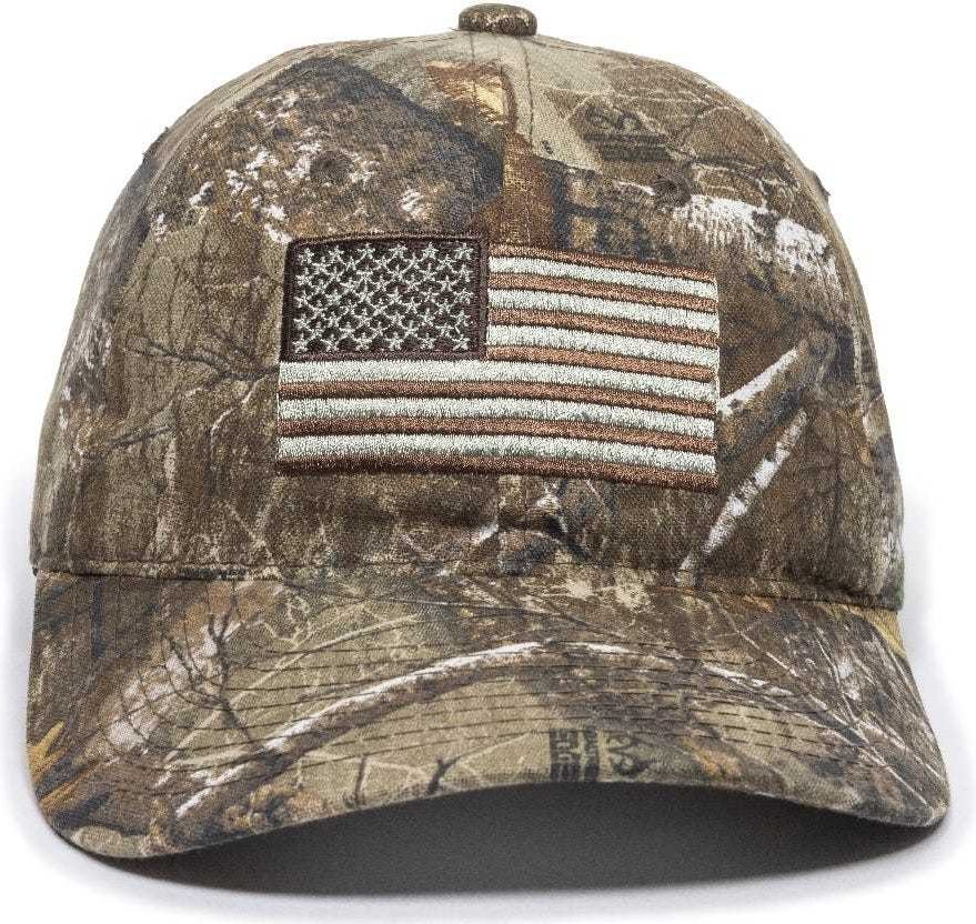 OC Sports USA-200 Adjustable Cap - Realtree Edge | HIT a Double