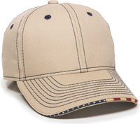 OC Sports USA-800 Adjustable Cap - Khaki | HIT a Double