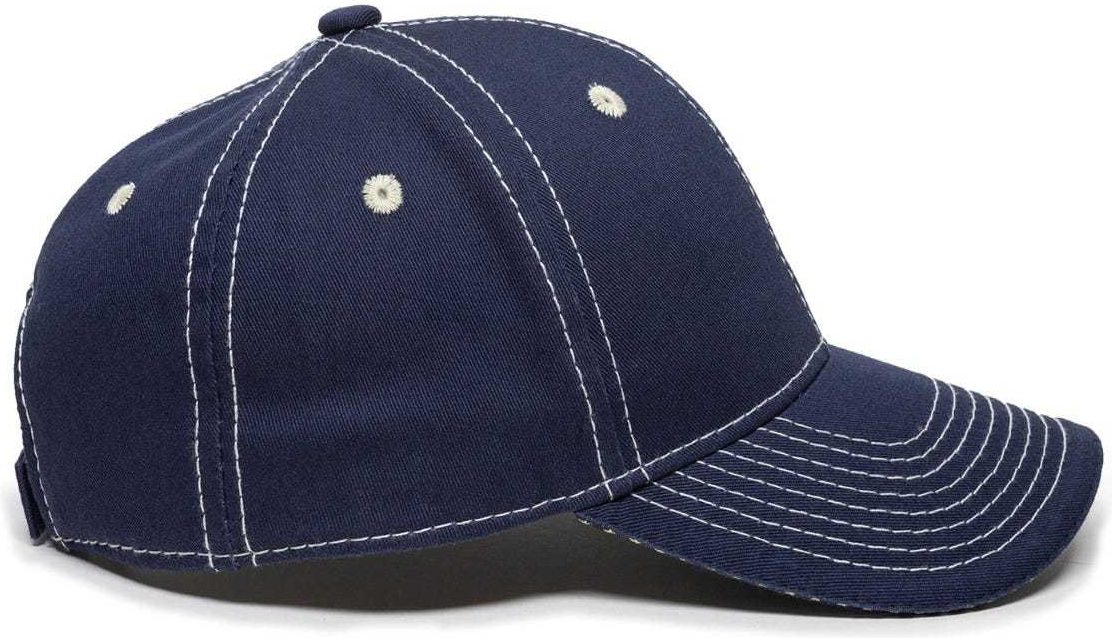 OC Sports USA-800 Adjustable Cap - Navy | HIT a Double