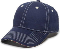 OC Sports USA-800 Adjustable Cap - Navy | HIT a Double