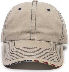 OC Sports USA-850 Adjustable Cap - Khaki | HIT a Double