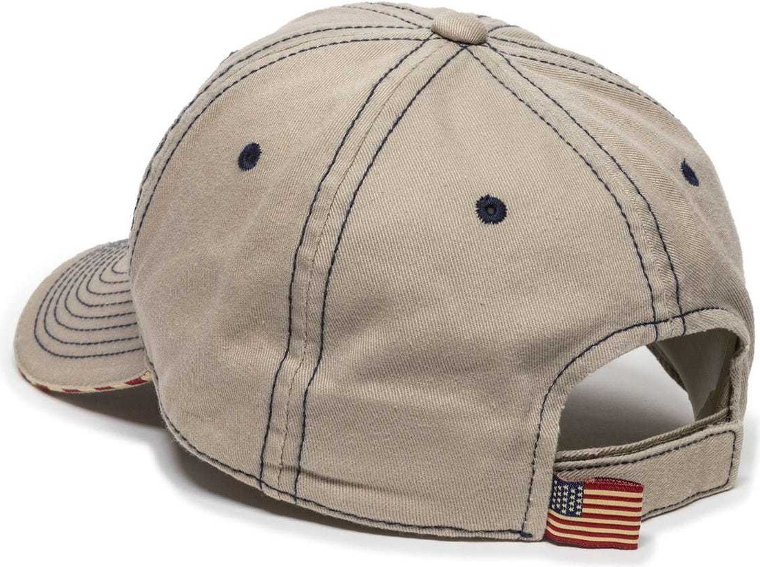 OC Sports USA-850 Adjustable Cap - Khaki | HIT a Double