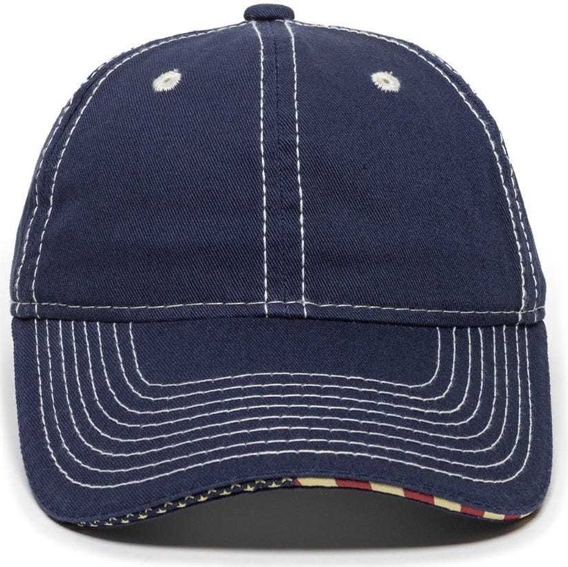 OC Sports USA-850 Adjustable Cap - Navy | HIT a Double