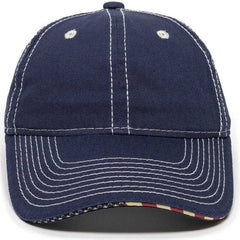 OC Sports USA-850 Adjustable Cap - Navy | HIT a Double