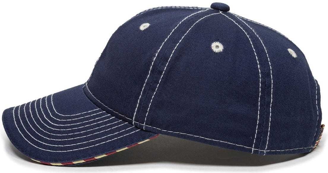 OC Sports USA-850 Adjustable Cap - Navy | HIT a Double