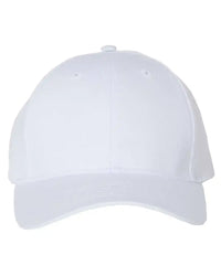 Valucap 2260 Cotton Twill Cap - White - White / One Size Fits Most