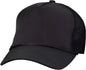 Valucap 8804H Five Panel Mesh Back Trucker Cap Black Black / 6 5/8’’ 7 3/8’’