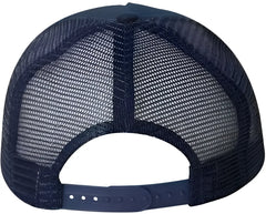 Valucap 8804H Five-Panel Mesh-Back Trucker Cap - Navy - Navy / 6 5/8’’ - 7 3/8’’