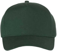 Valucap 8869 Five-Panel Twill Cap - Forest - Forest / 6 5/8’’ - 7 3/8’’