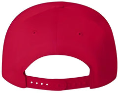 Valucap 8869 Five Panel Twill Cap Red Red / 6 5/8’’ 7 3/8’’