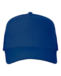 Valucap 8869 Five-Panel Twill Cap - Royal Blue - Royal Blue / One Size Fits Most
