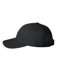 Valucap AH30 Structured Cap - Black - Black / One Size Fits Most