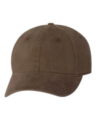 Valucap AH35 Unstructured Cap - Brown - Brown / One Size Fits Most