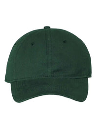 Valucap AH35 Unstructured Cap - Dark Green - Forest / One Size Fits Most