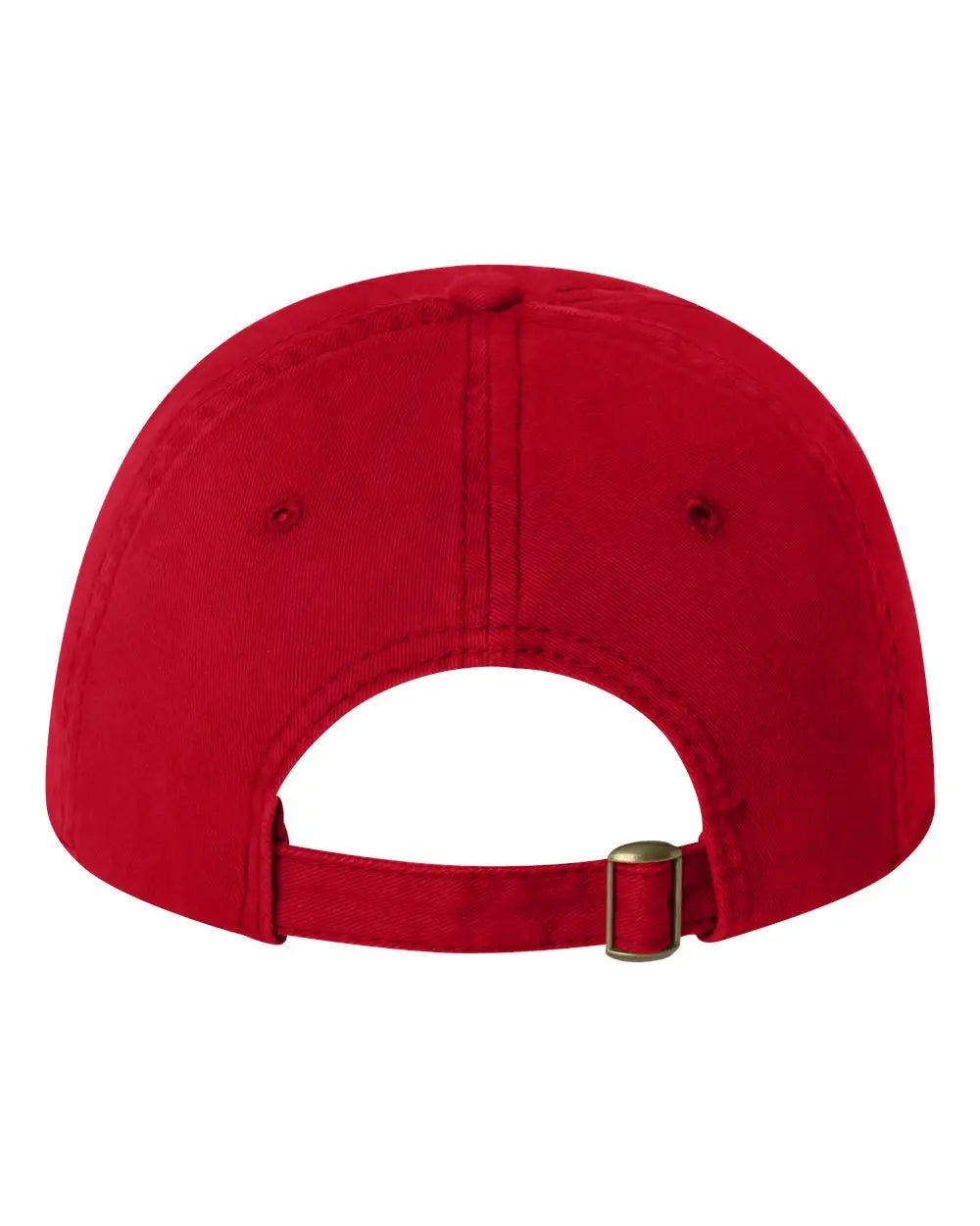 Valucap AH35 Unstructured Cap - Red - Red / One Size Fits Most