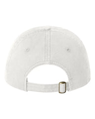 Valucap AH35 Unstructured Cap - White - White / One Size Fits Most